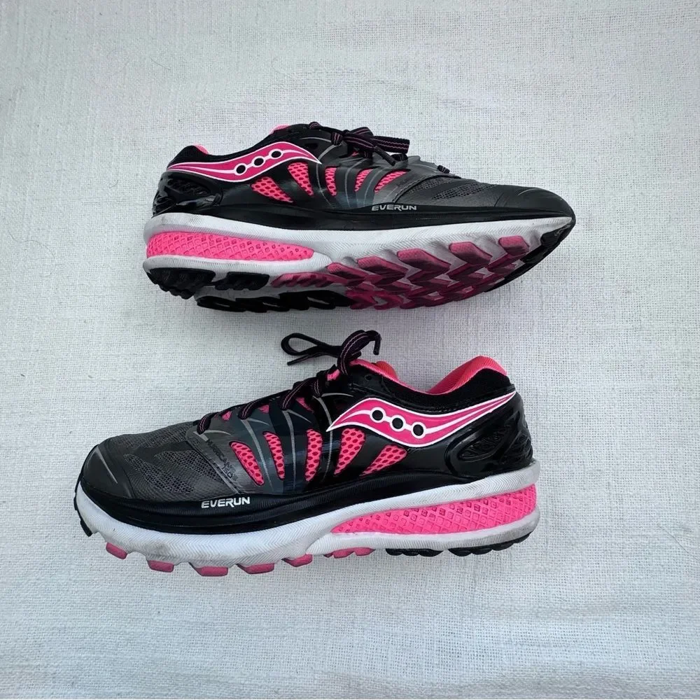 Saucony Everun Sneakers Women’s Black SZ 6.5 - Picture 3 of 9